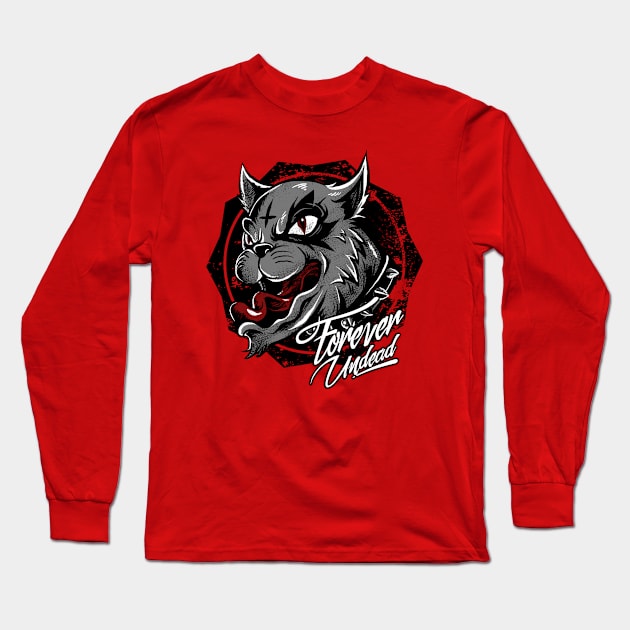 wild cat Long Sleeve T-Shirt by spoilerinc